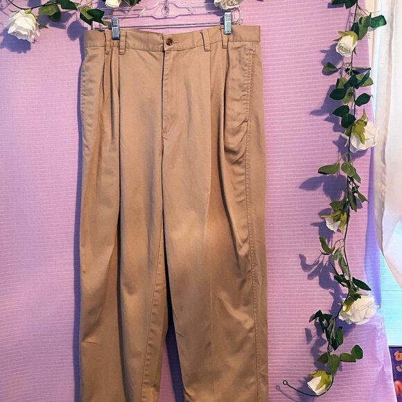 NWOT JOS A Bank Men's 100% Cott Dress Khakis 36X32 - Picture 3 of 7